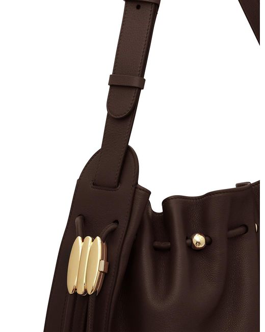 Zimmermann Brown Halcyon Large Bucket Bag
