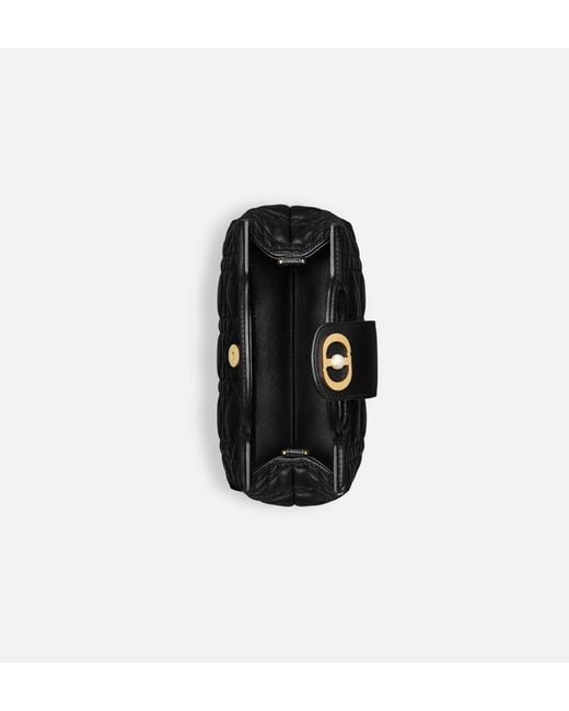 Dior Black Jolie Top Handle Mini Bag