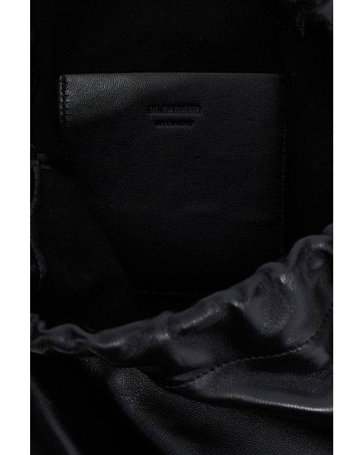 Jil Sander Black Dumpling Shoulder Bag