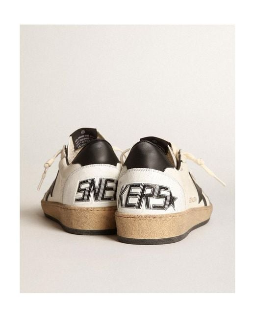 Golden Goose Deluxe Brand White Star Patch Low-Top Sneakers