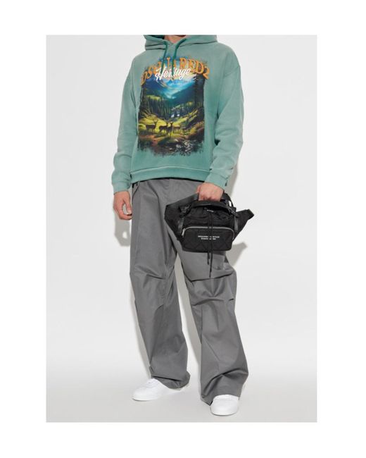 DSquared² Green Hoodies for men