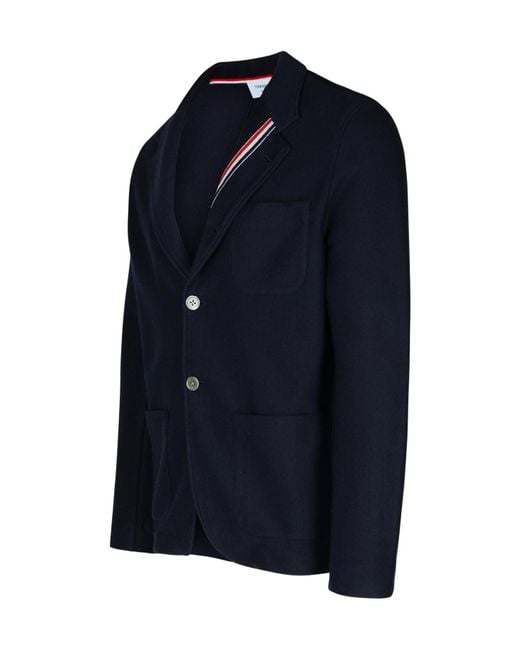 Thom Browne Blue Sake Jacket for men