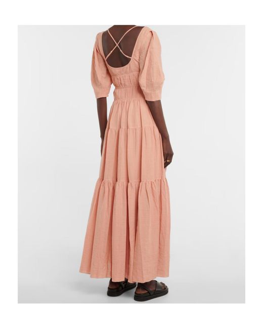 Jonathan Simkhai Pink Sweetheart Neckline Dress