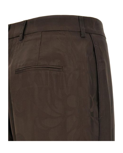 F.R.S For Restless Sleepers Brown Arche Trousers