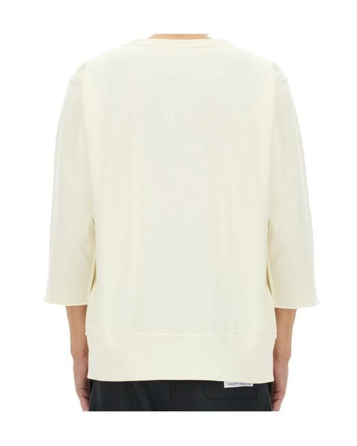 Undercover Natural X Champion Logo Patch Crewneck Sweatshirt for men