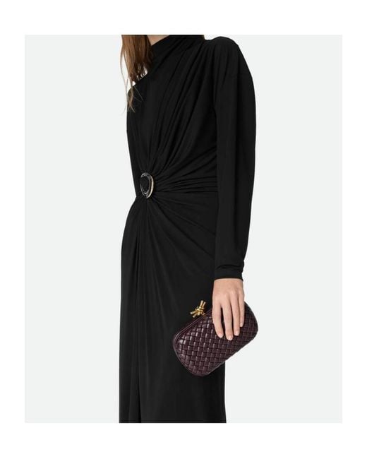 Bottega Veneta Red Knot Minaudiere Clutch Bag