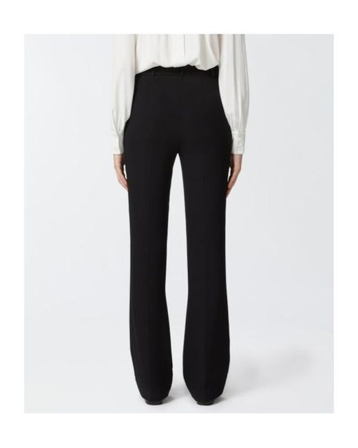 Pinko Black Technical Cady Flared Pants