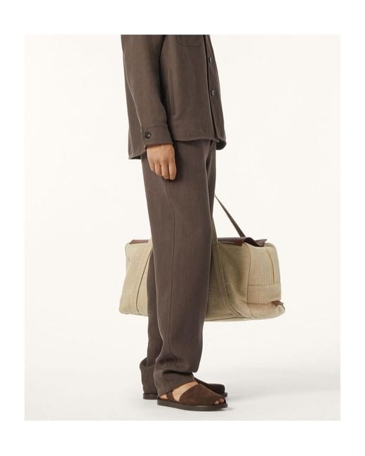 Loro Piana Brown Bram Pants for men
