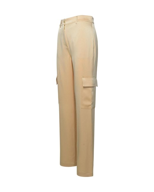MICHAEL Michael Kors Natural Cargo Pants