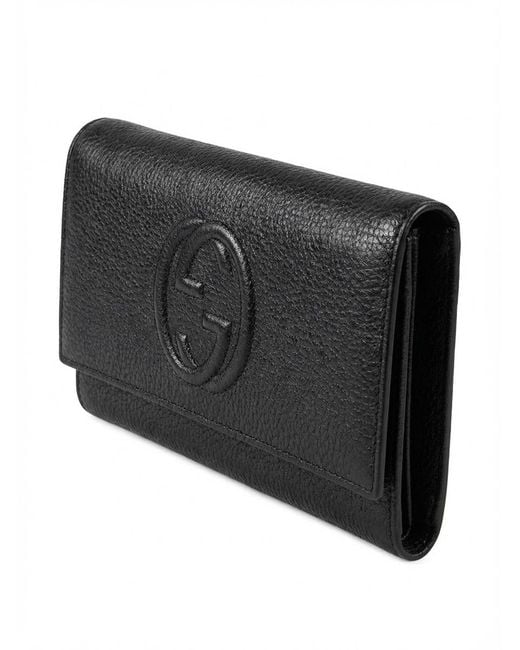 Gucci Black Gg Wallet
