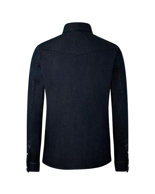 Moncler Blue Versatile Shirt for men