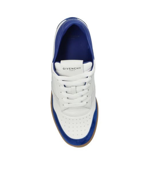 Givenchy Blue Yard Court Low-Top Sneakers for men