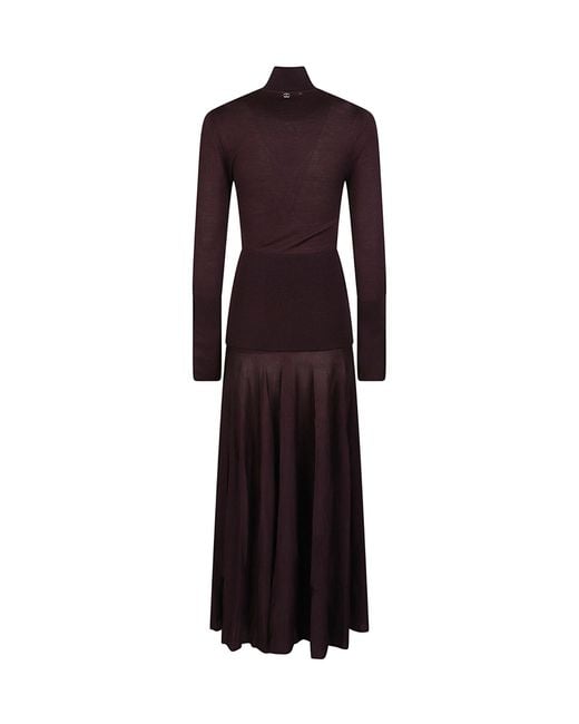 Rabanne Purple Long Dress