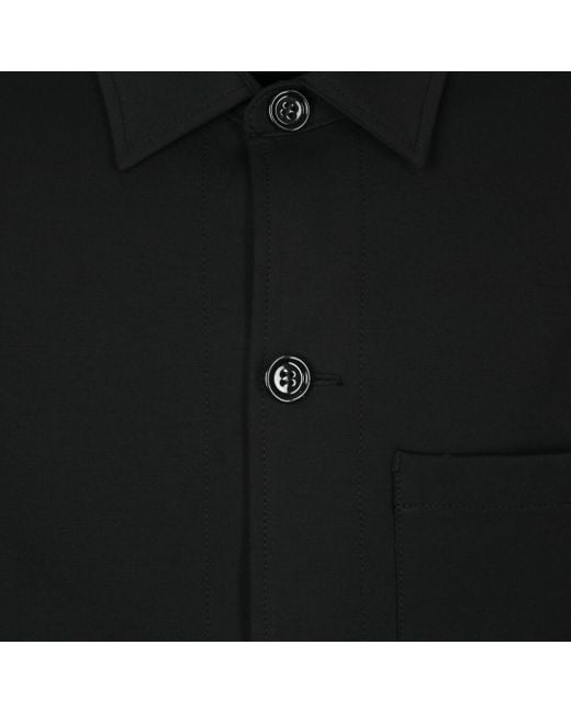 Boss Black Boss Relaxed-Fit Button-Up Jacket for men