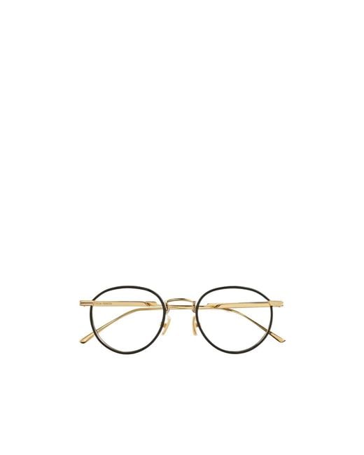Bottega Veneta Metallic Classic Panthos Sunglasses