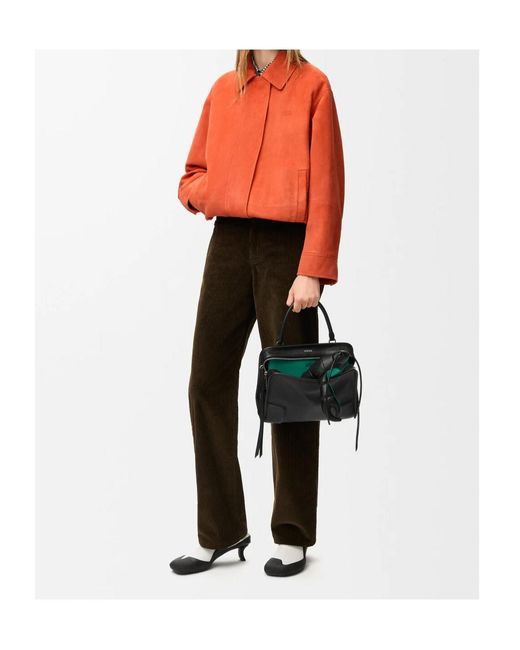 Loewe Orange Drawstring Jacket