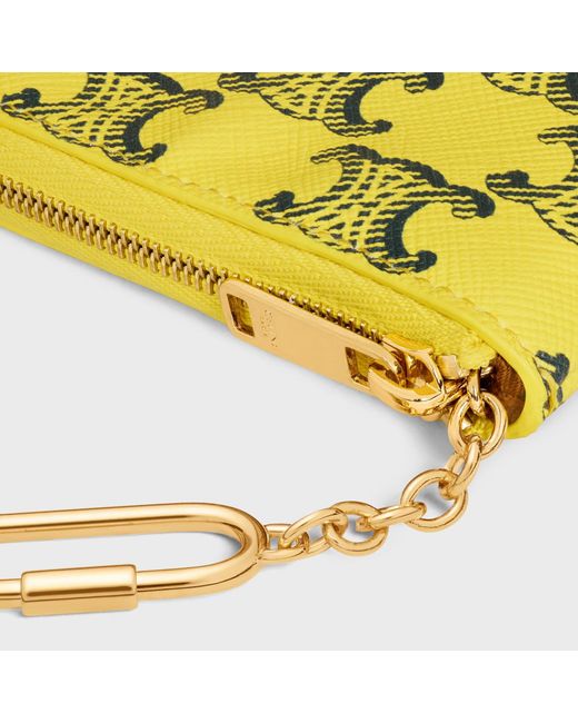 Céline Yellow Coin Purse