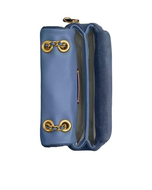 COACH Blue Tabby 20 Shoulder Bag