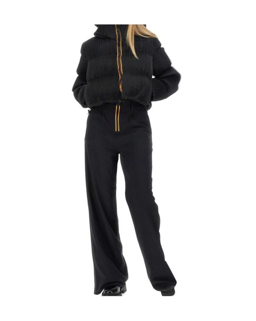 K-Way Black Brien Padded Jacket