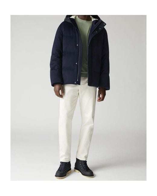 Loro Piana Blue Snow Wander Pilot Down Jacket for men