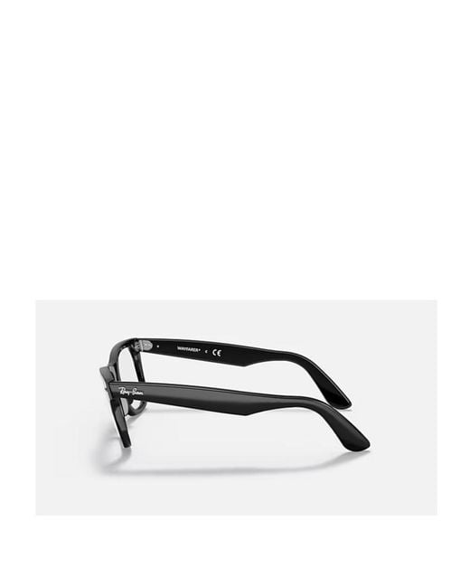 Ray-Ban White Original Wayfarer Glasses for men