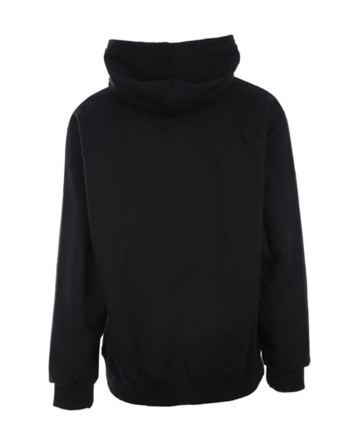 Doublet Black X 10 Corso Como Fringed Hoodie for men