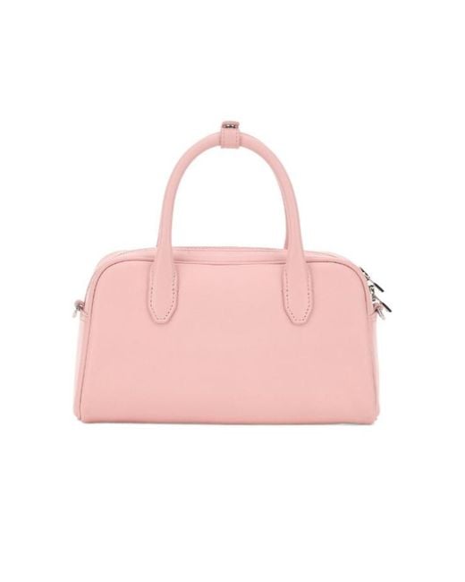 Amiri Pink Ma-Plaque Leather Tote Bag