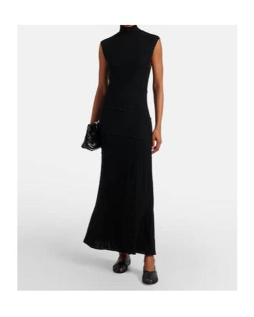 Proenza Schouler Black Federica Maxi Dress