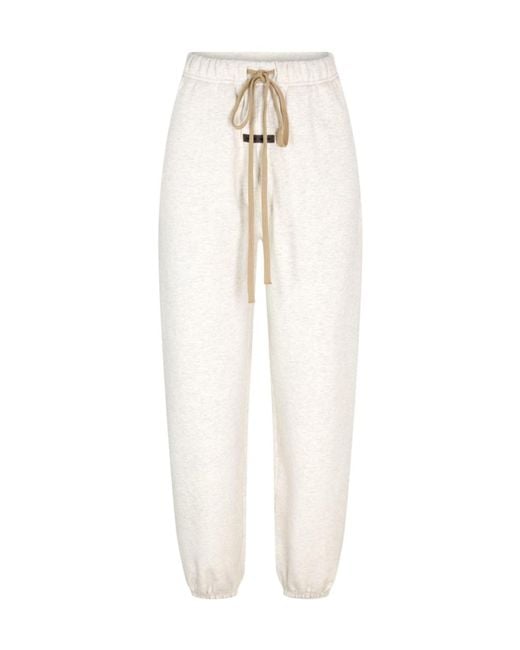 Fear Of God White Classic Sweatpants
