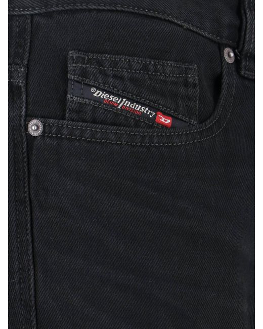 DIESEL Black 1998 D-Buck Bootcut Jeans for men