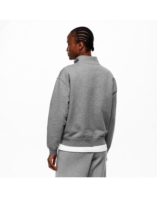 Canada Goose Gray 1/4 Zip Fleece
