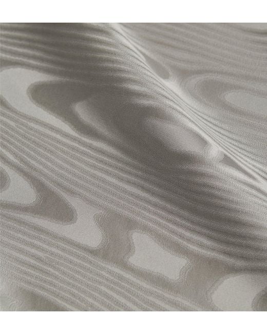 Dior Gray Asymmetric Mid-Length Skirt