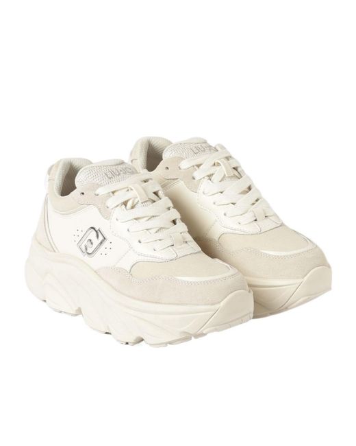Liu Jo White 60Mm Steffy 01 Logo Sneakers