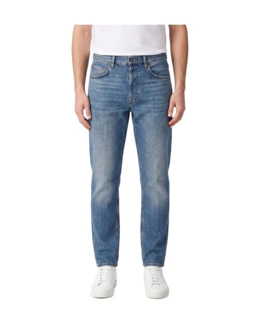 Lardini Blue Straight-Leg Jeans for men