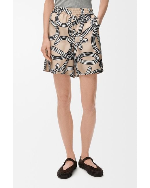 Loewe Multicolor X Paula's Ibiza Elastic-Waistband Shorts