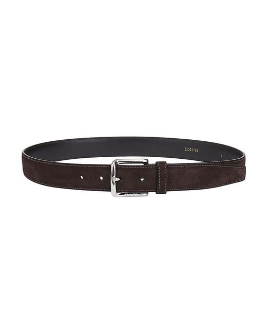 Church's Multicolor Logo Engraved Buckle Belt for men