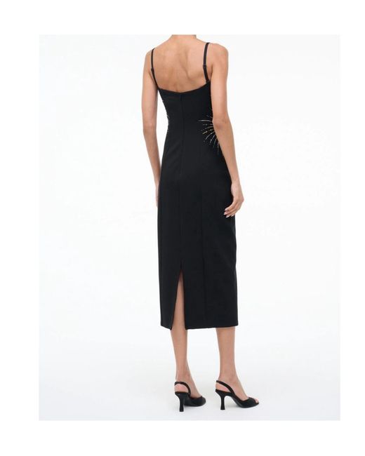 Staud Black Britney Dress Firework