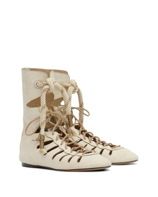 Isabel Marant Natural Liade Boots