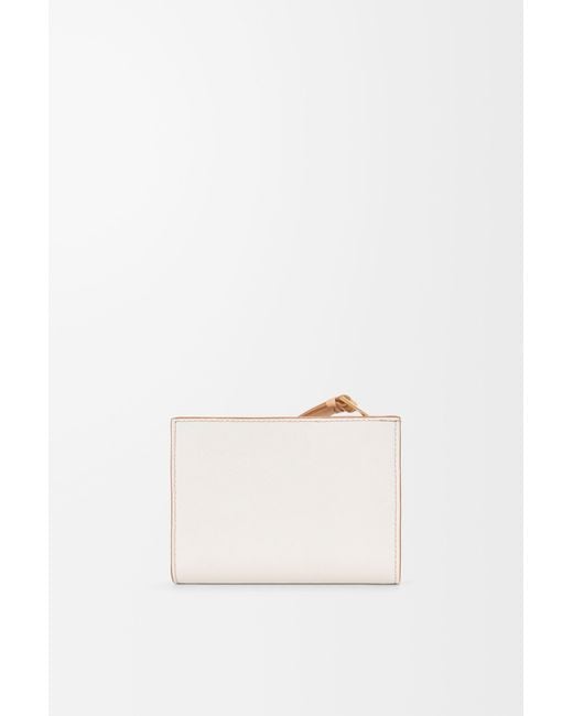 Loewe White Snap Wallet