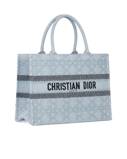 Dior Gray Medium Book Tote