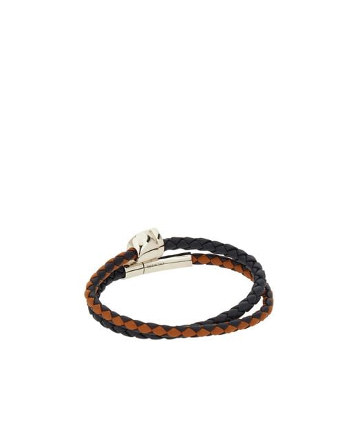 Ferragamo White Gancini Bracelet (20Cm) for men