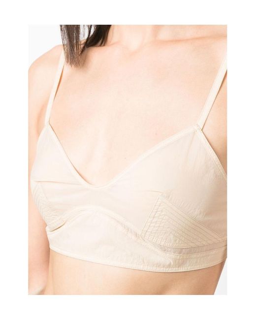 Low Classic Natural Thin Shoulder Strap Bra