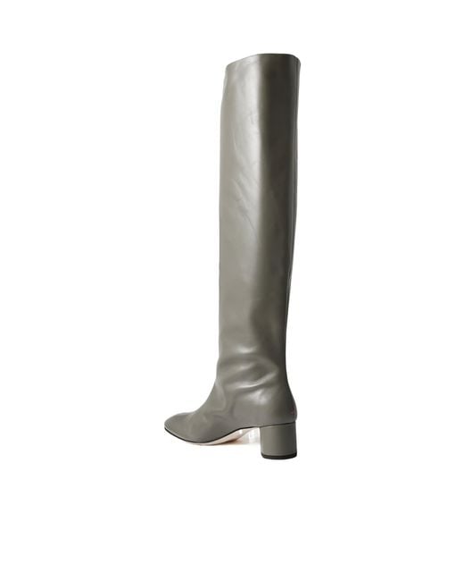 Aeyde Multicolor Leather Knee Boots