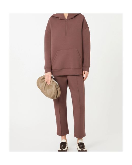 Weekend by Maxmara Purple Drawstring Logo Track Pants