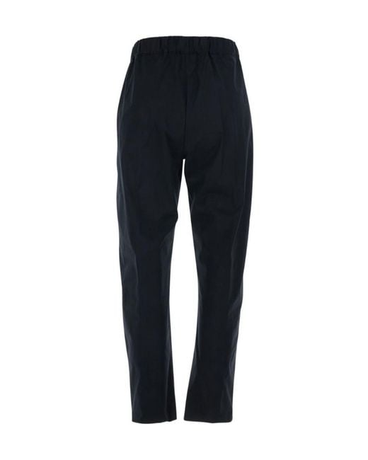 Semicouture Black Semi Couture Buddy Drawstring Waist Pants