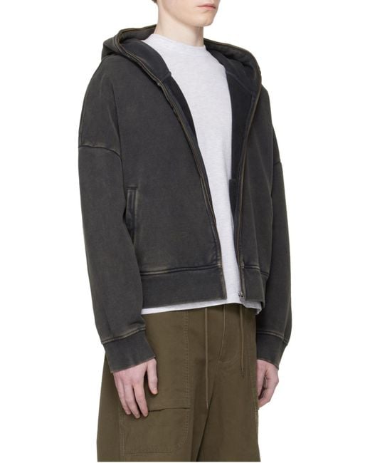 Entire studios Black Zip-Up Hoodie