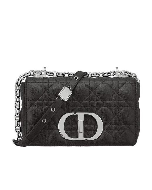 Dior Black Small Caro Shoulder Bag