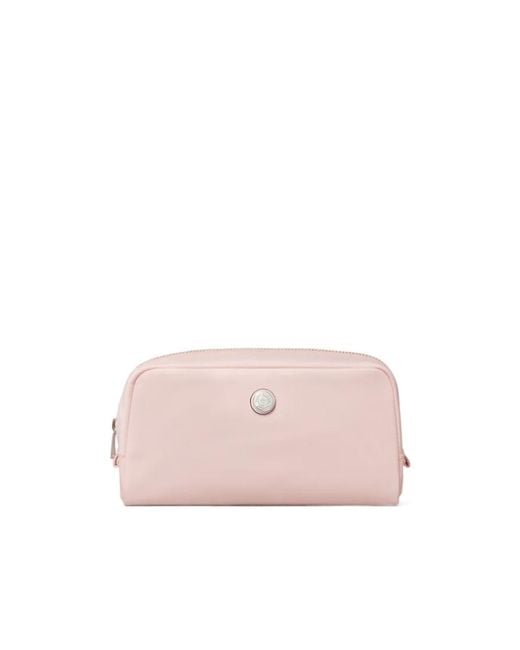 Tory Burch Pink Medium Twist Cosmetic Case