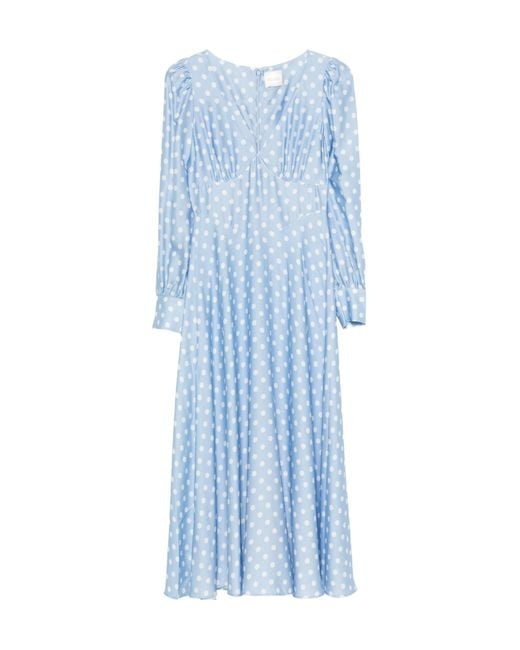 Posse Blue Long-Sleeved Dress