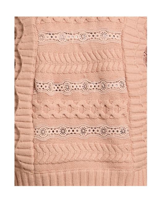 Farm Rio Pink Plain Colour Jumper
